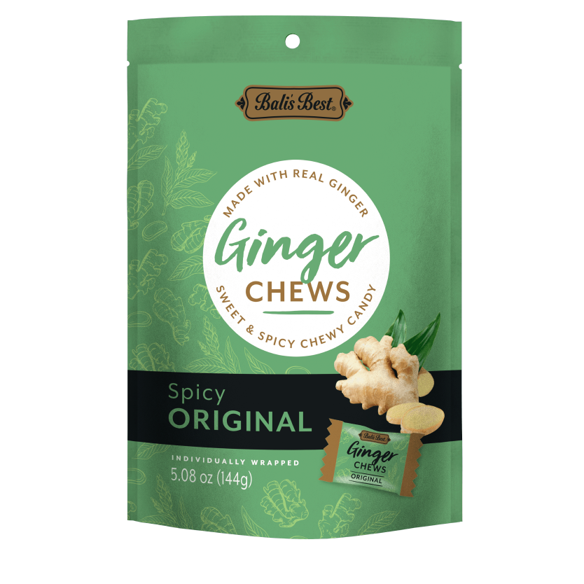 Balis Spicy and Sweet Ginger Chews 5.08oz (Spicy Original)