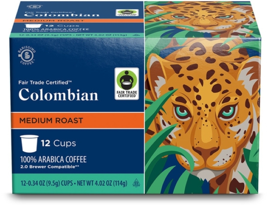 Barissimo Colombian Coffee Pods 12kcups (Medium Roast)
