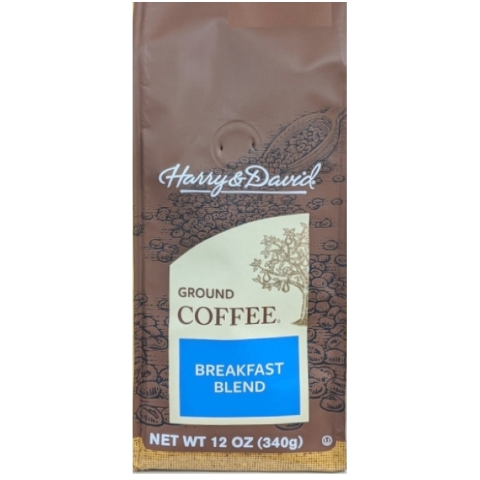Harry & David BreakFast Blend  Ground Coffee 12oz