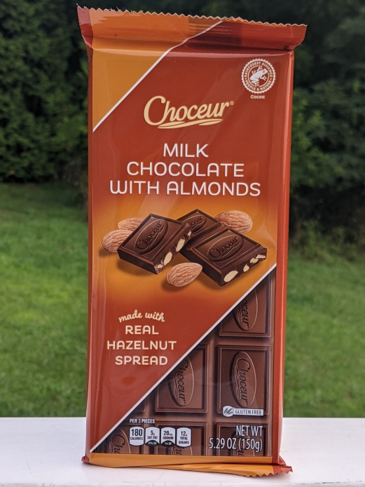 Choceur Milk Chocolate with Almonds Bar 5.29oz (Milk Chocolate)