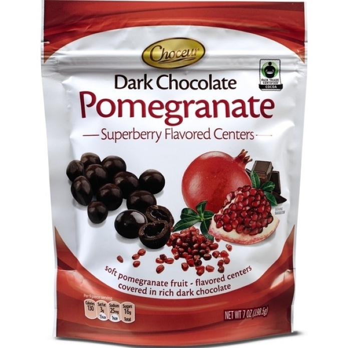 Choceur Chocolate Covered Superberries Pomegranate 7oz (Dark Chocolate)