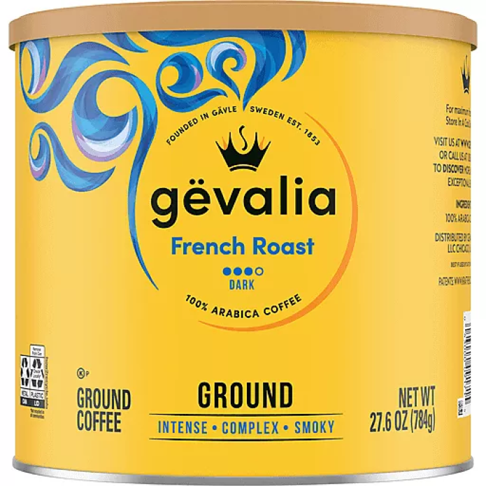 Gevalia French Roast Ground Coffee 1.12lbs (Dark Roast) Gevalia French Roast Ground Coffee 1.12lbs (Dark Roast)
