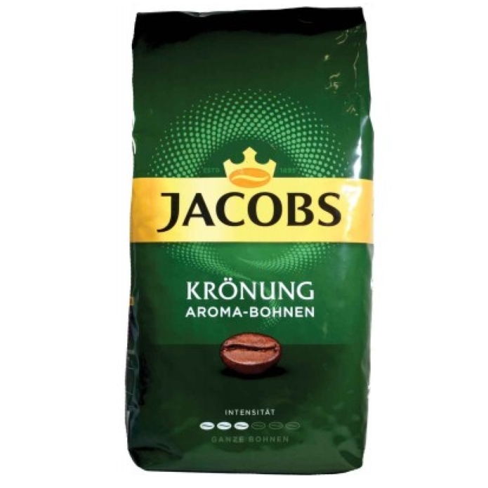 Jacobs Kronung Whole Bean Coffee 17.6oz (12ct)