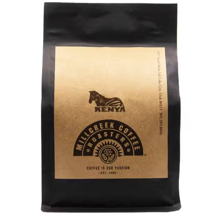 Kenyan Single Origin Ground Coffee 12oz (Medium-Dark Roast)