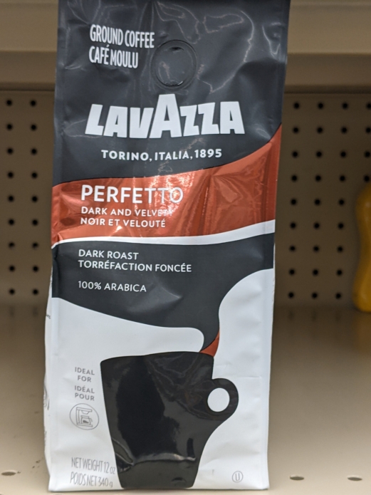 LavAzza PERFETTO Ground Coffee 12oz (Dark Roast)