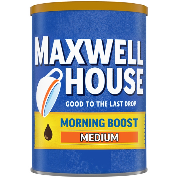 Maxwell House Morning Boost Ground Coffee 11.5oz (Medium Roast)