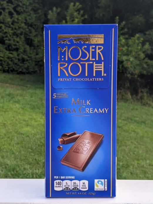 Moser Roth Milk Extra Creamy 4.4oz (Milk Chocolate)