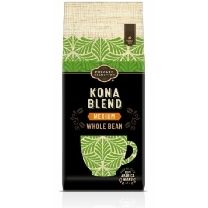 Kona Blend WHOLE BEAN Coffee  Private Selection 12oz (Medium Roast)