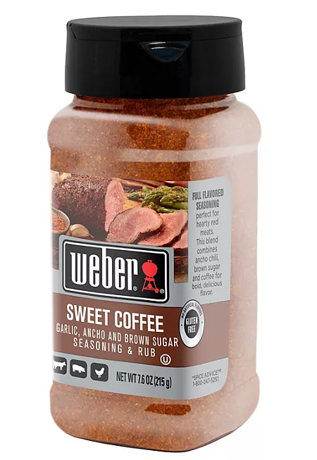 Weber Sweet Coffee Seasoning and Rub
